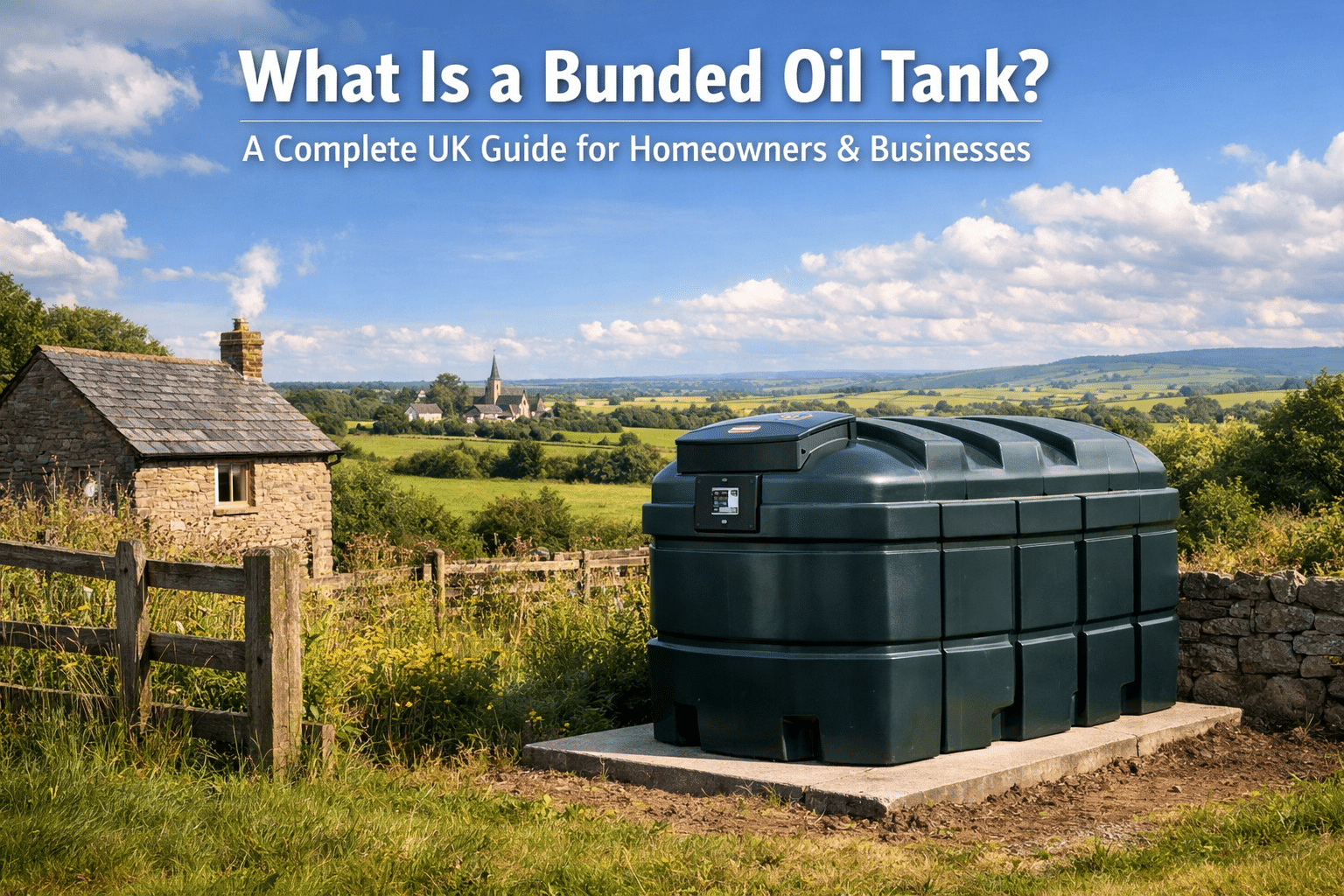 bunded oil tank