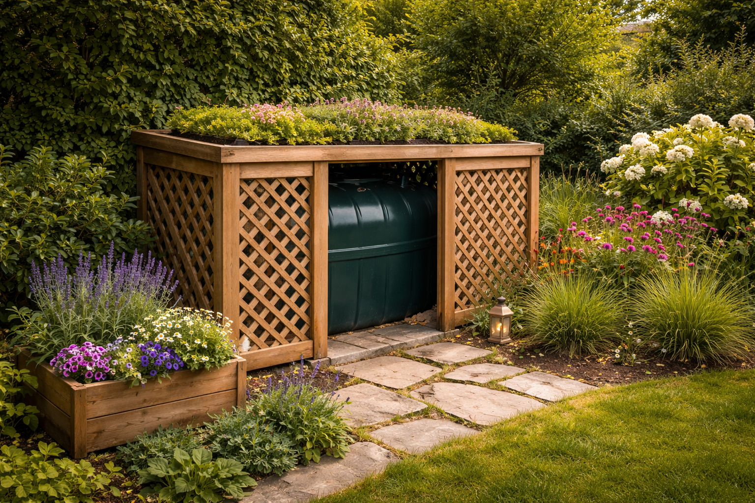 Top Ways to Hide Your Oil Tank Without Compromising Safety