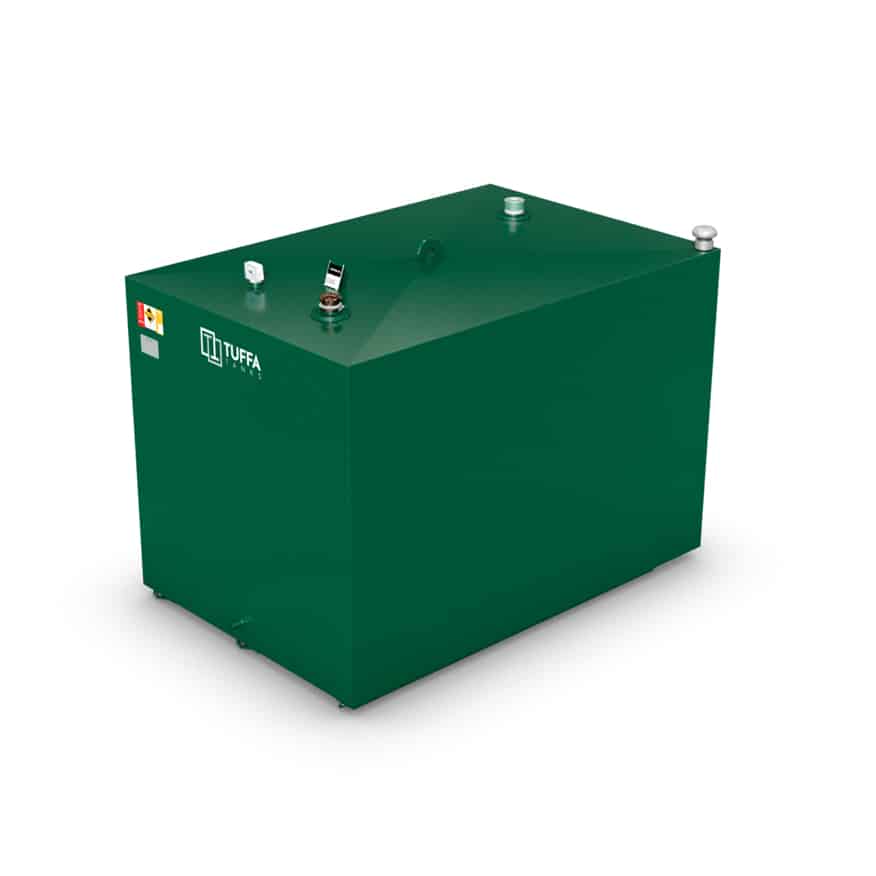2300-Litre-Fire-Rated-Steel-Bunded-Oil-Tank 2300 Litre Fire Rated Steel Bunded Oil Tank
