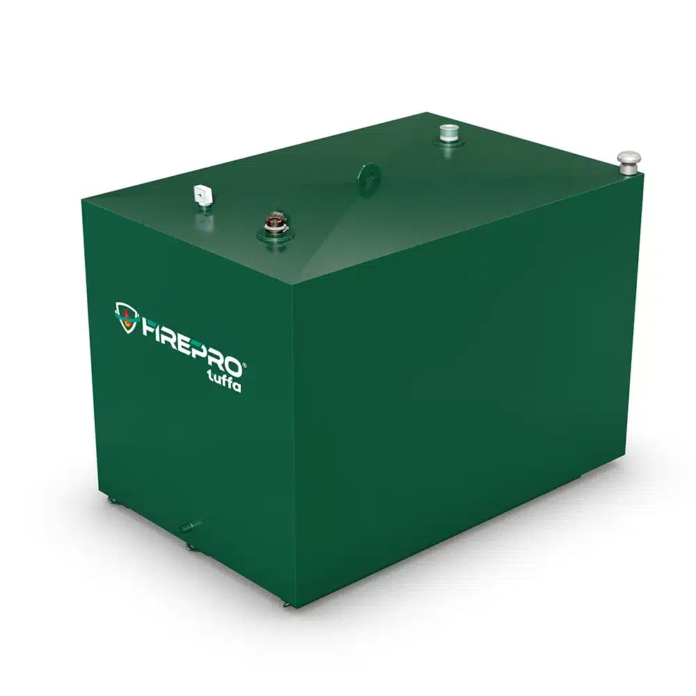 2300 Litre Fire Rated Steel Bunded Oil Tank