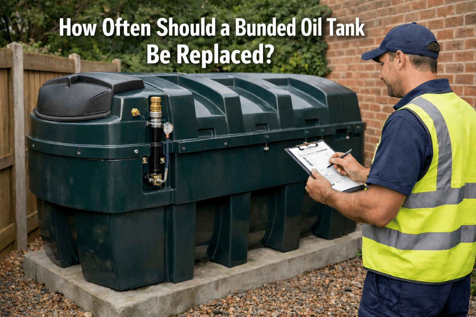 bunded oil tank