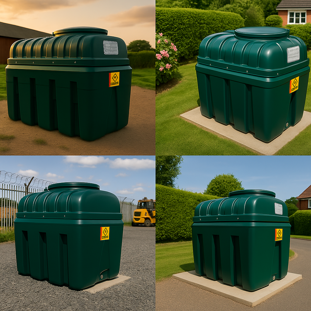 bunded tank x4