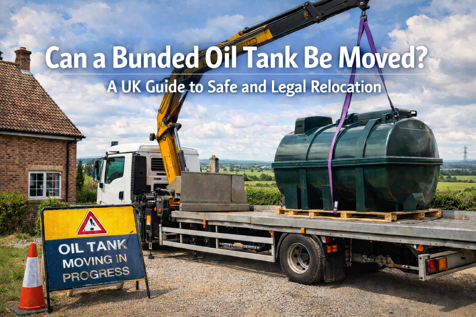 bunded oil tank