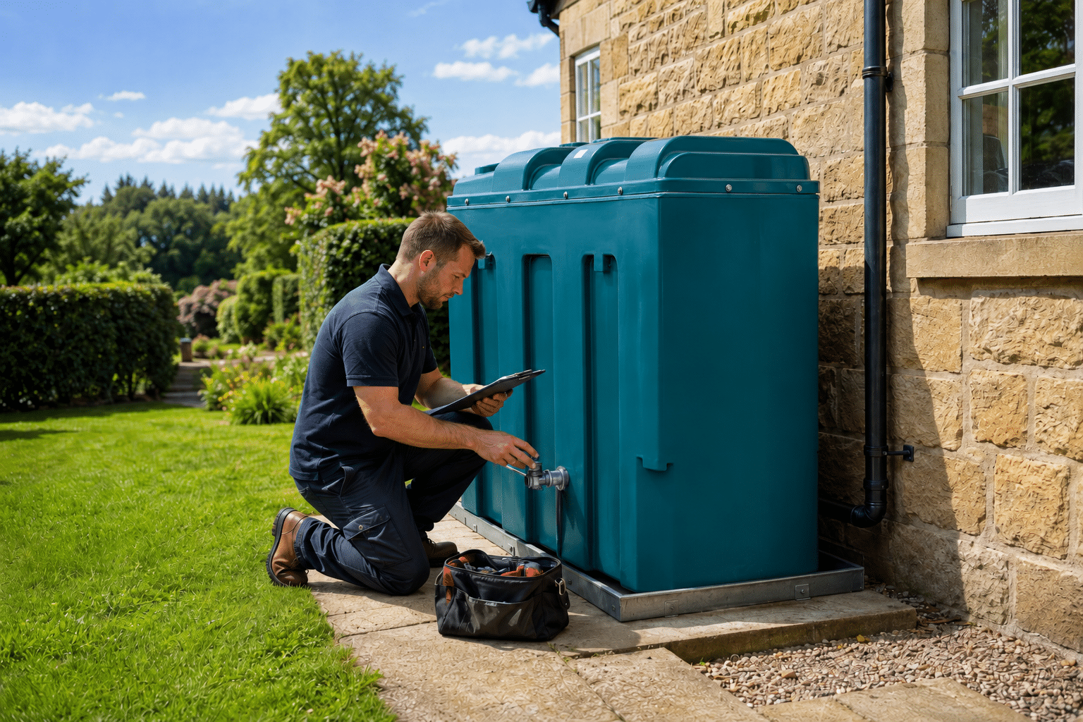Summer Oil Tank Maintenance