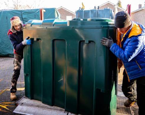 heating oil tank replacement